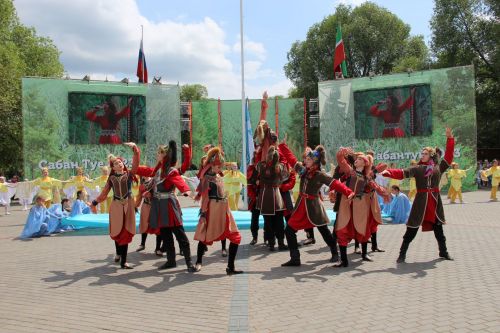 Самые лучшие моменты Сабантуя в Заинском районе