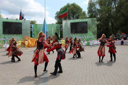 Самые лучшие моменты Сабантуя в Заинском районе
