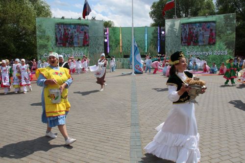 Самые лучшие моменты Сабантуя в Заинском районе