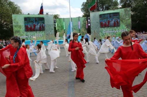 Самые лучшие моменты Сабантуя в Заинском районе