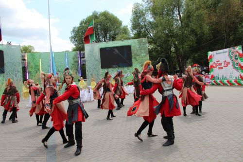 Самые лучшие моменты Сабантуя в Заинском районе