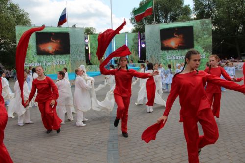 Самые лучшие моменты Сабантуя в Заинском районе