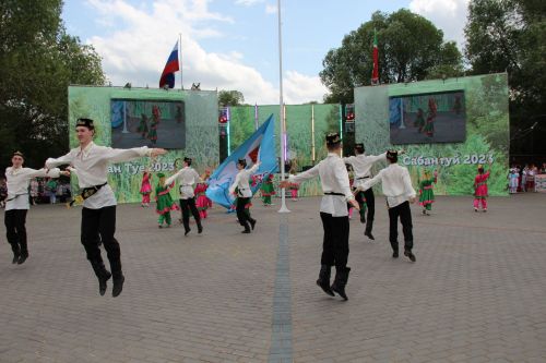 Самые лучшие моменты Сабантуя в Заинском районе