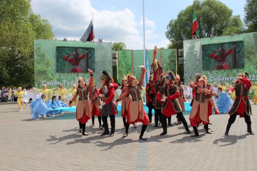 Самые лучшие моменты Сабантуя в Заинском районе