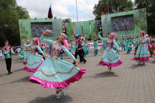 Самые лучшие моменты Сабантуя в Заинском районе