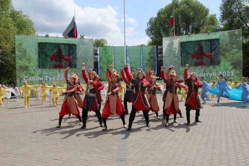 Самые лучшие моменты Сабантуя в Заинском районе