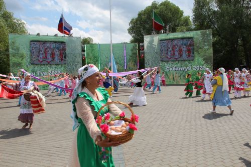 Самые лучшие моменты Сабантуя в Заинском районе