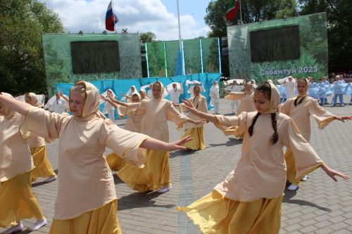 Самые лучшие моменты Сабантуя в Заинском районе
