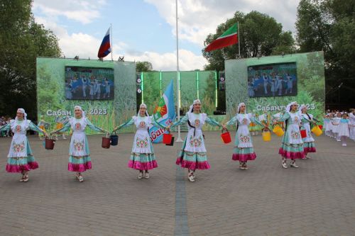 Самые лучшие моменты Сабантуя в Заинском районе