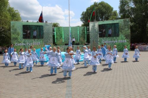 Самые лучшие моменты Сабантуя в Заинском районе