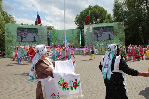 Самые лучшие моменты Сабантуя в Заинском районе