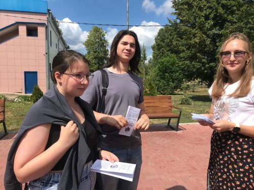 В Заинске прошла уличная акция против наркотиков