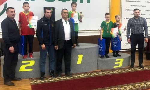 Заинские борцы стали победителями межмуниципального турнира