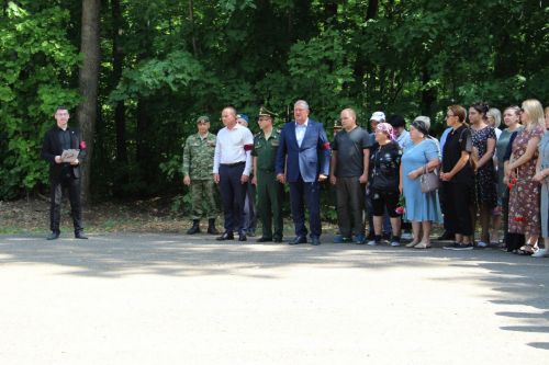 Заинцы простились с бойцом