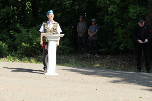 Заинцы простились с бойцом