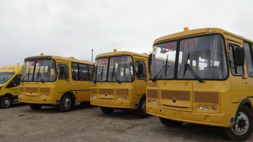Школьные автобусы готовы выйти на маршрут