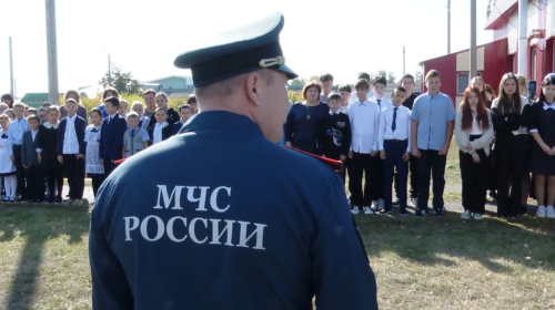 Школьники повторили правила пожарной безопасности