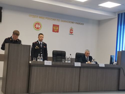 Назначен новый начальник отдела МВД России по Заинскому району