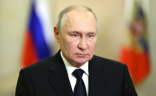 Путин поздравил россиян с Днем воссоединения новых регионов с Россией