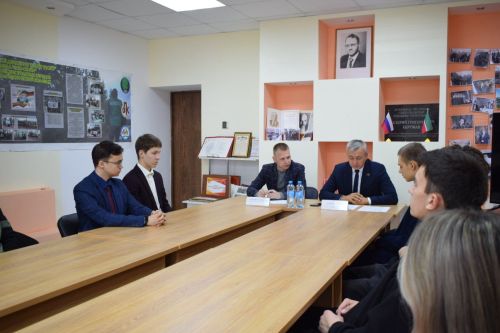 В Заинске состоялась встреча с молодыми избирателями