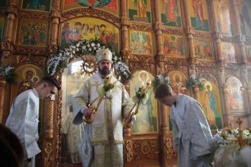 Зәйгә Казан һәм Татарстан митрополиты Кирилл  килде