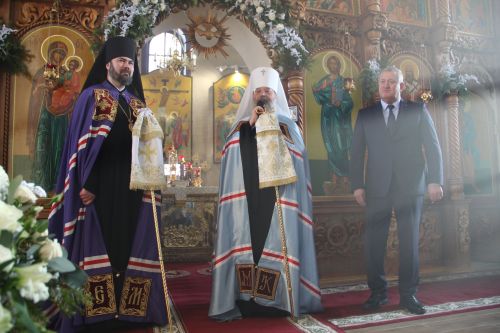 Зәйгә Казан һәм Татарстан митрополиты Кирилл  килде