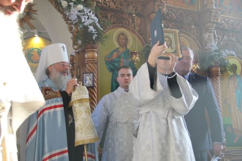Зәйгә Казан һәм Татарстан митрополиты Кирилл  килде