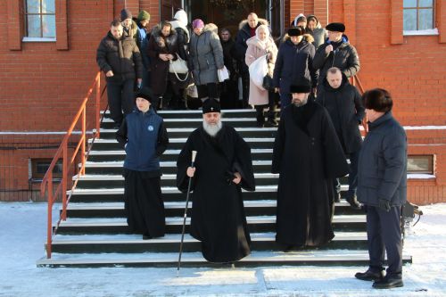 Зәйгә Казан һәм Татарстан митрополиты Кирилл  килде