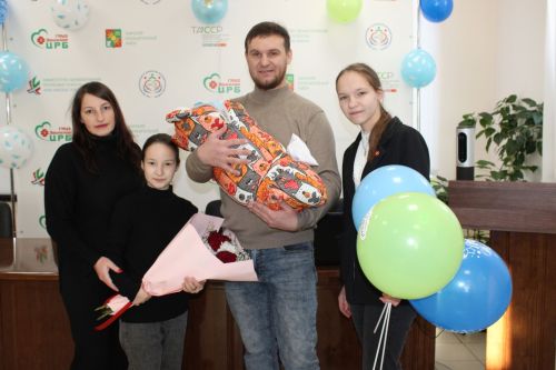Первого мальчика, родившегося в этом году в Заинском районе, назвали Динаром
