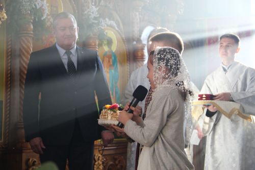 Зәйгә Казан һәм Татарстан митрополиты Кирилл  килде