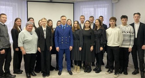 Зәй укучылары шәһәр прокуратурасында булды