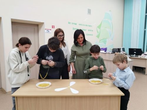 В Заинской библиотеке состоялось мероприятия для мам
