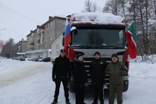 Зәйдән хәрбиләргә машиналар, квадроцикл озатылды