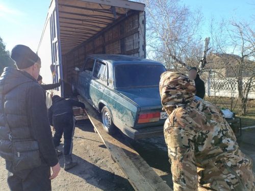 Зәйдән хәрбиләргә машиналар, квадроцикл озатылды