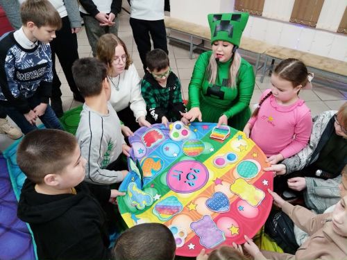 Балаларны шатландырдылар