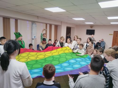 Балаларны шатландырдылар