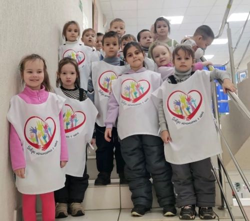 «Уймак кыз» балалар бакчасы «Кыюлык тартмасы» акциясенә кушылды