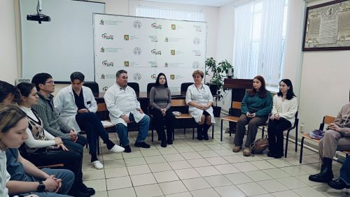 В Заинской ЦРБ состоялась встреча врачей со студентами-целевиками