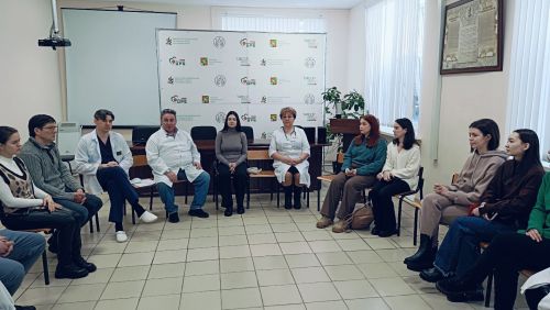 В Заинской ЦРБ состоялась встреча врачей со студентами-целевиками