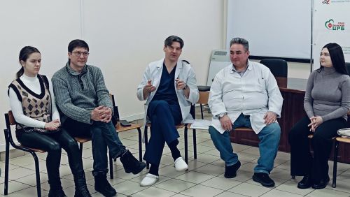В Заинской ЦРБ состоялась встреча врачей со студентами-целевиками