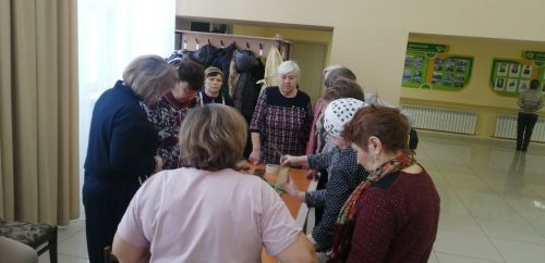 Түбән Биштә дә маскировка челтәре үрә башладылар