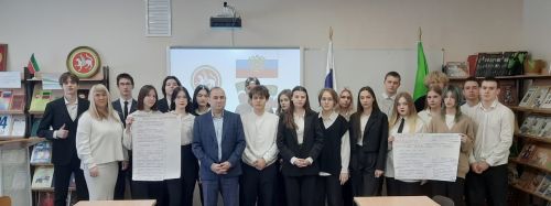 Зәй мәктәпләрендә  «Парламент сәгате» дәресләре үтте