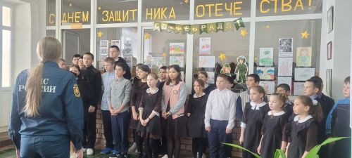 Якты Күлдә балалар белән янгын куркынычсызлыгы кагыйдәләре турында сөйләштеләр