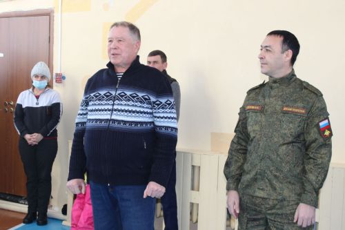 В Заинском районе школьники соревновались в биатлоне, посвященном памяти ветерана