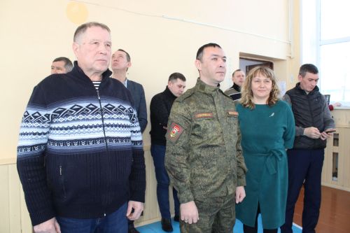 В Заинском районе школьники соревновались в биатлоне, посвященном памяти ветерана