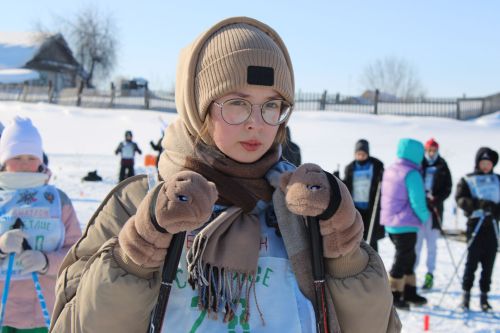 В Заинском районе школьники соревновались в биатлоне, посвященном памяти ветерана