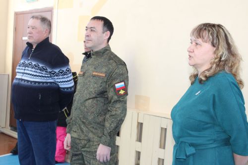 В Заинском районе школьники соревновались в биатлоне, посвященном памяти ветерана