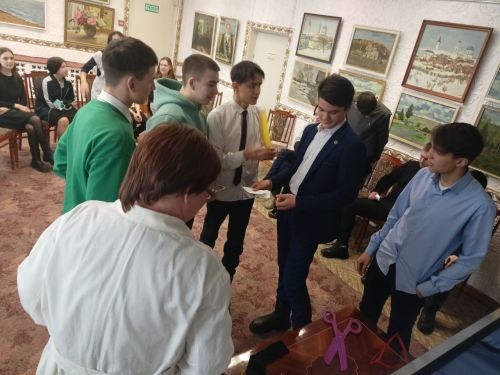 Зәй музеенда 1нче мәктәп укучылары интерактив викторинада үзләрен сынады