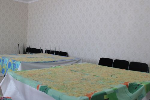 Зәйнең Мирный бистәсе мәчетендә хәрбиләргә токмач кисәләр