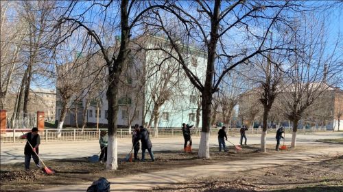 В Заинске продолжаются санитарно-экологические субботники